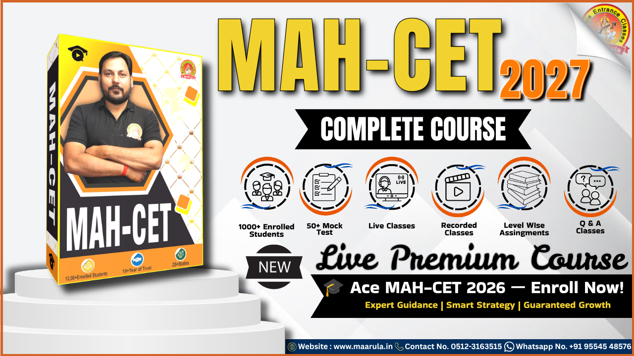 MAH-CET MCA-2027 (LIVE PREMIUM COURSE)