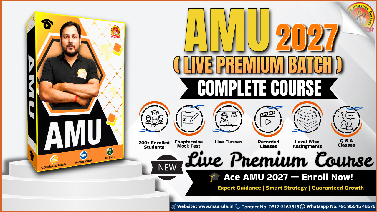 AMU-2027 (LIVE PREMIUM BATCH)