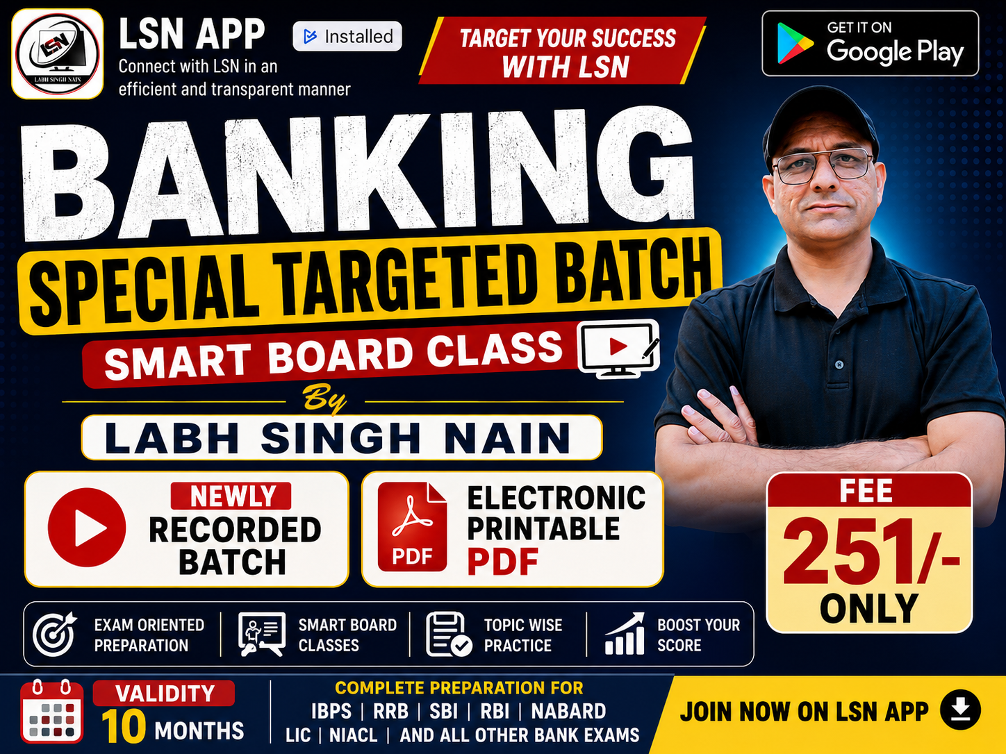 Banking Special Batch Recorded Batch