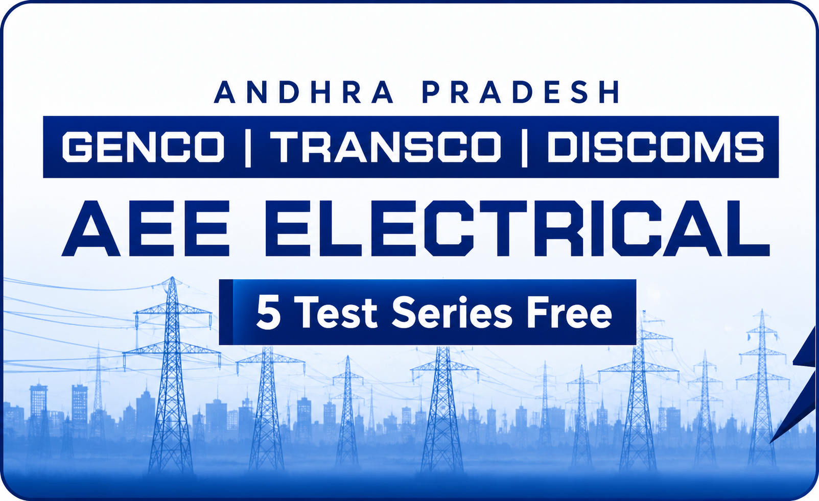 Andhra Pradesh GENCO-TRANSCO-DISCOMS AEE Electrical