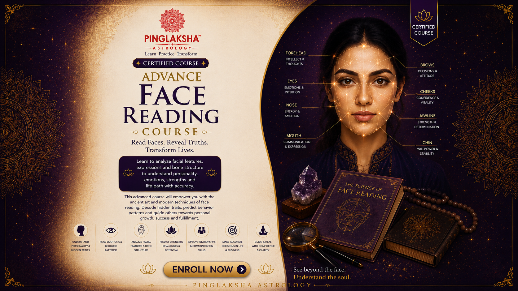 Advance Face Reading Course - Recorded