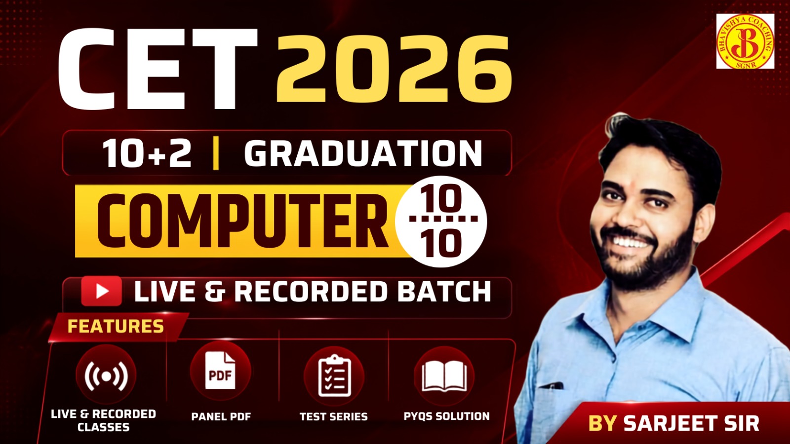 CET 2026 Special Computer Batch [10+2 & Graduation]