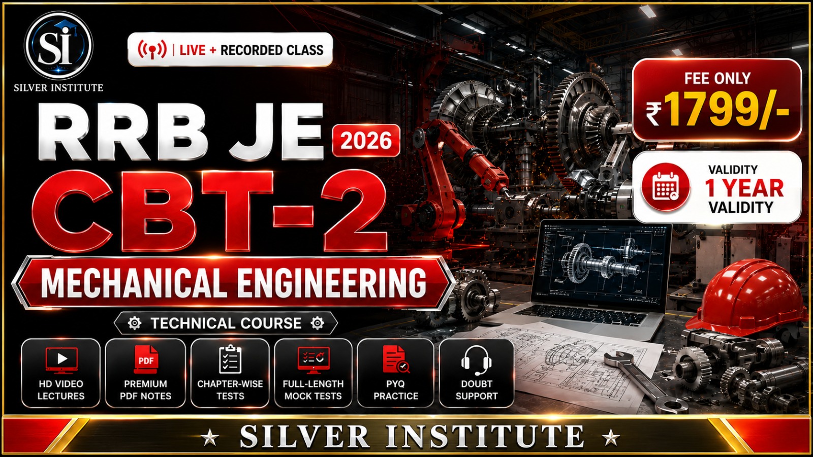 RRB JE CBT-2 Technical (Mechanical) 