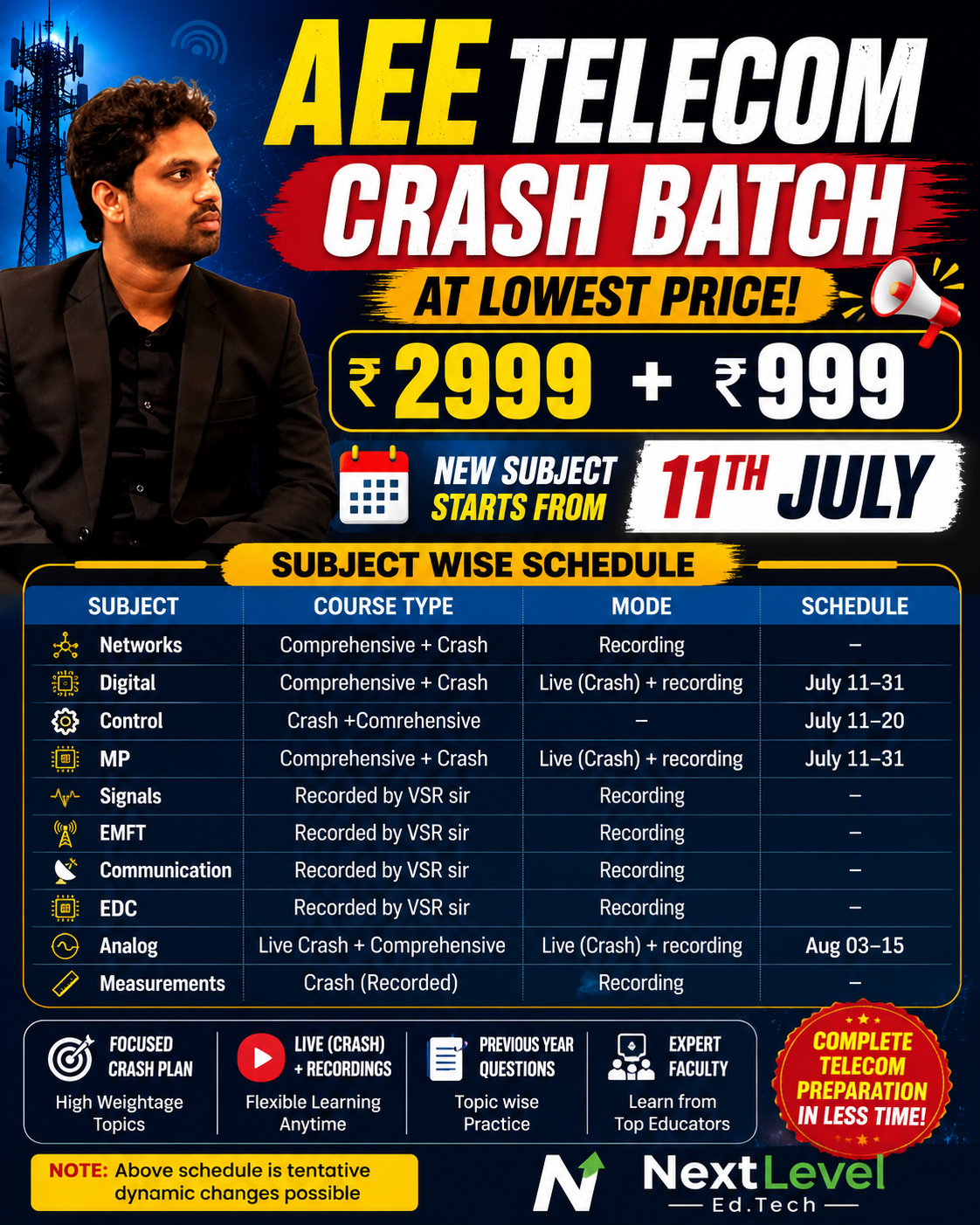 APAEE-Telecom Crash batch
