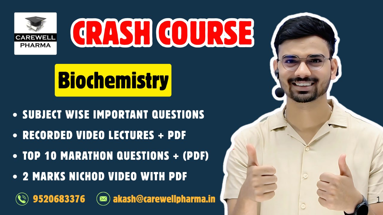 Biochemistry 2nd Sem Crash Course