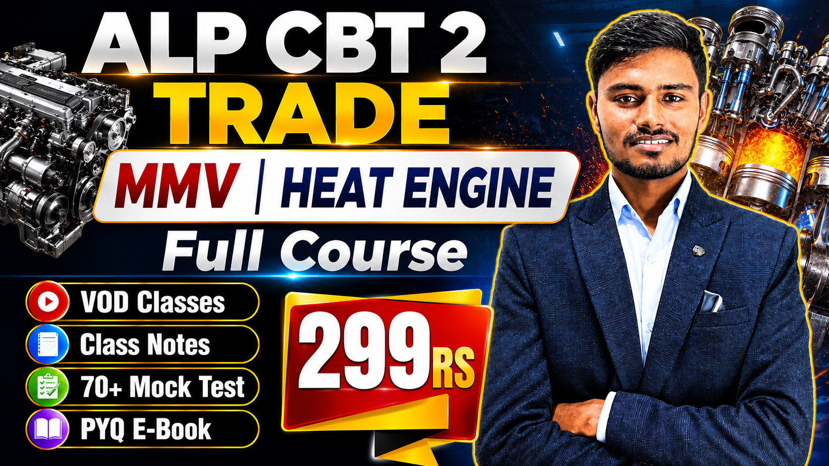 HEAT ENGINE {MMV}. ALP CBT 2 FULL COURSE