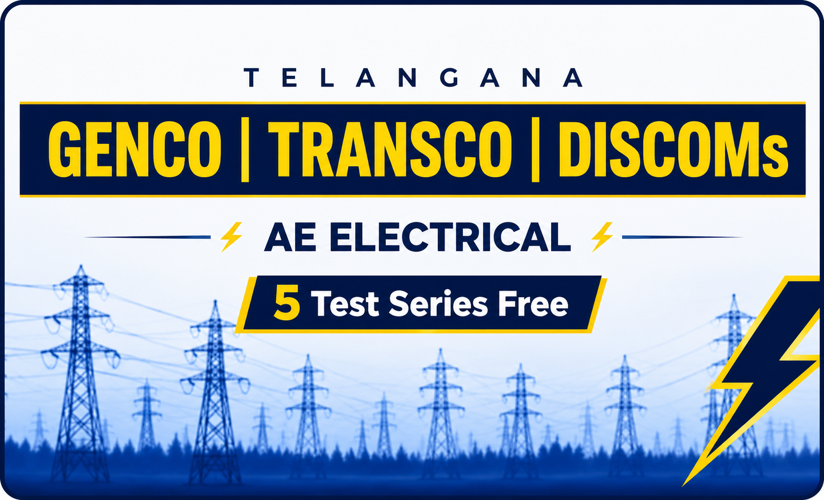Telangana GENCO-TRANSCO-DISCOMS AE Electrical