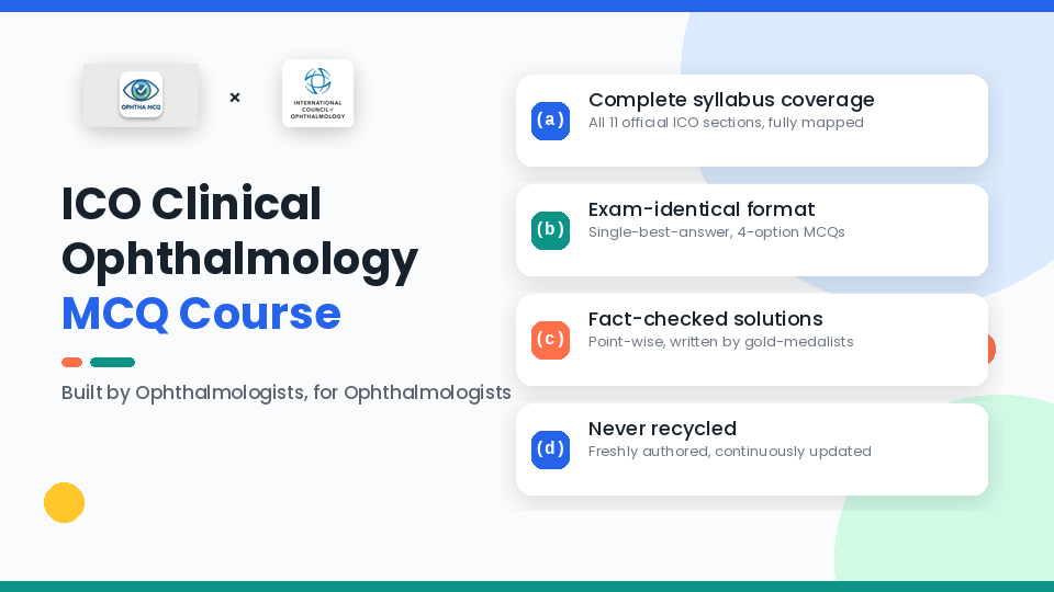 ICO CLINICAL OPHTHALMOLOGY COURSE