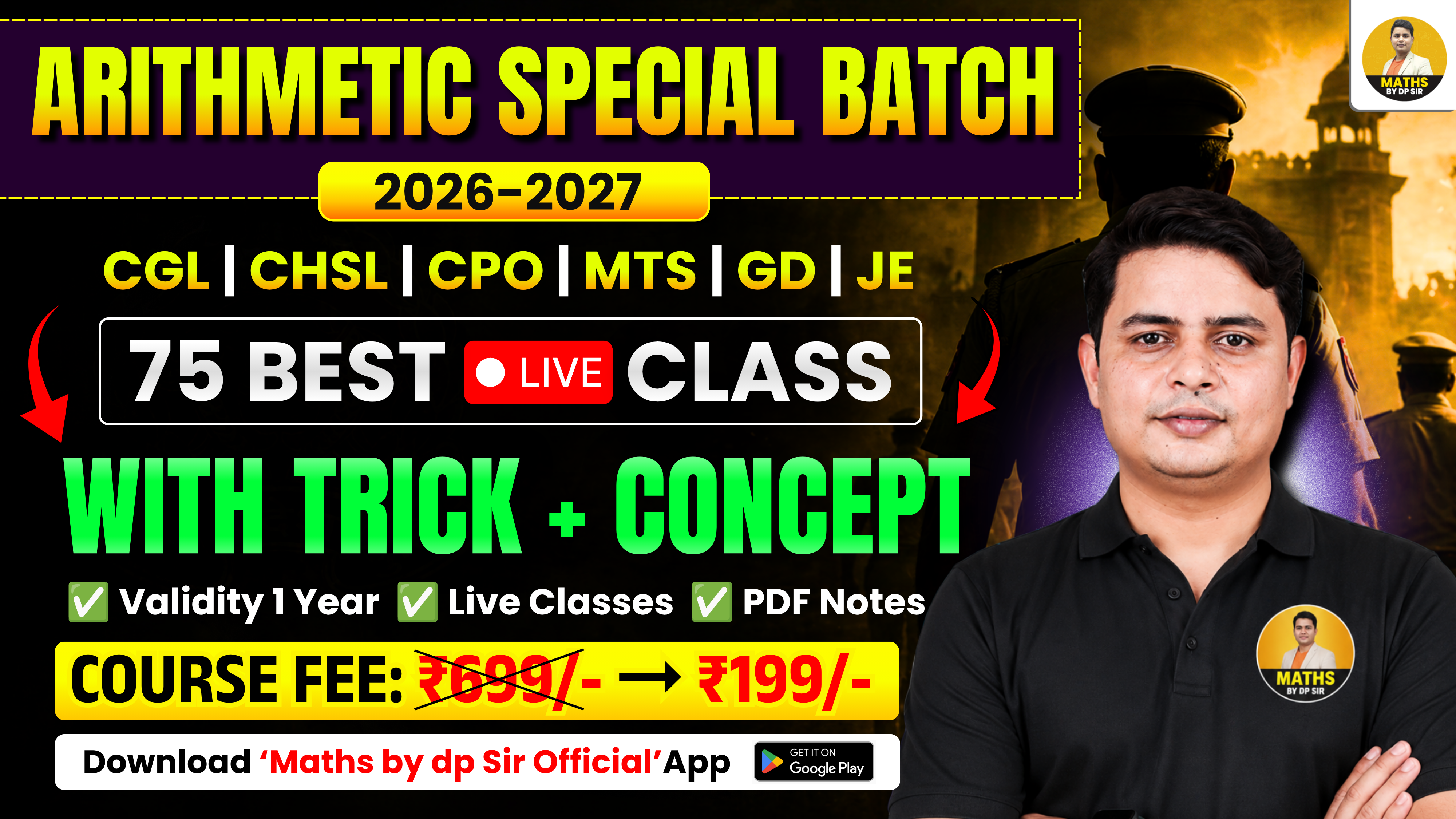 Arithmetic Special Batch 2026-27
