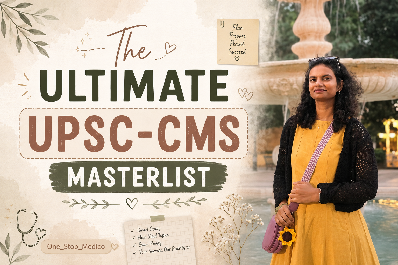 UPSC CMS-Masterlist🌷