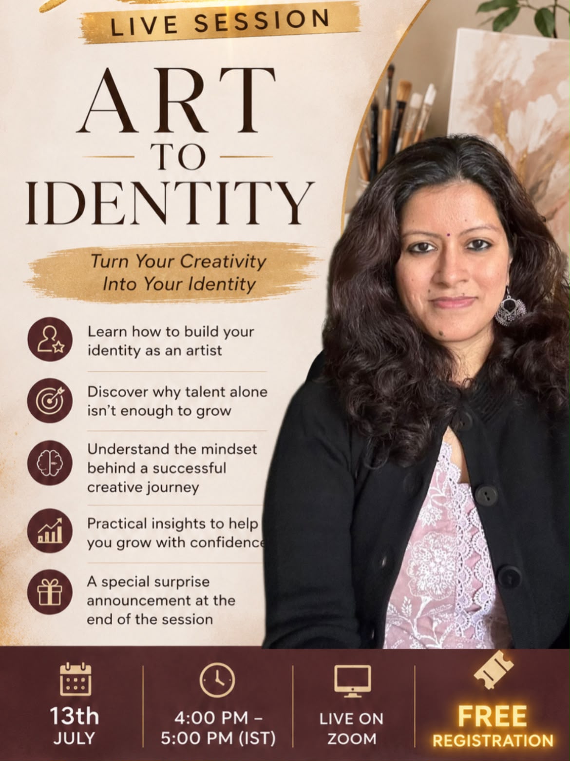 ART TO IDENTITY FREE SESSION