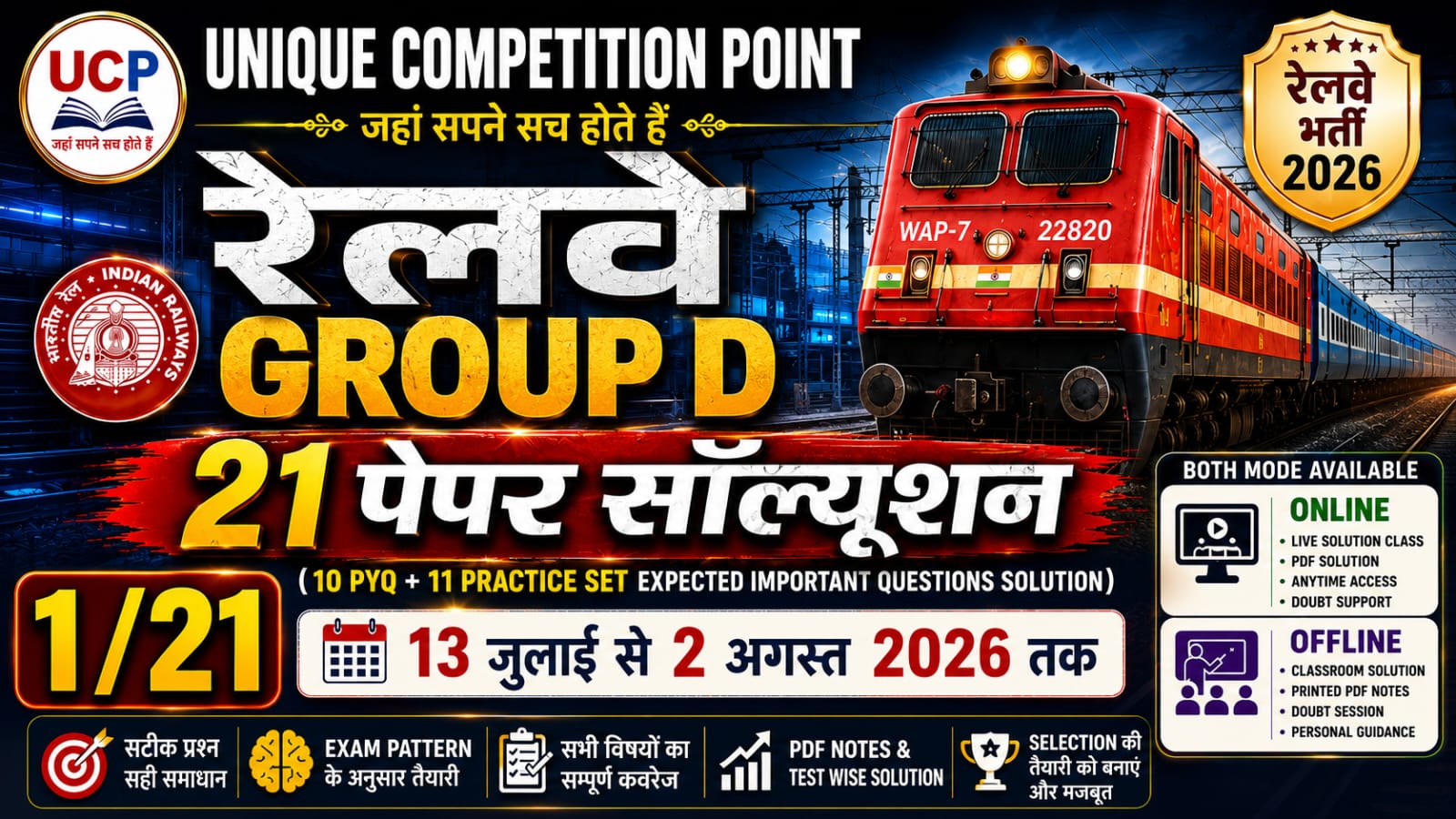RAILWAY GROUP D PYQ SERIES