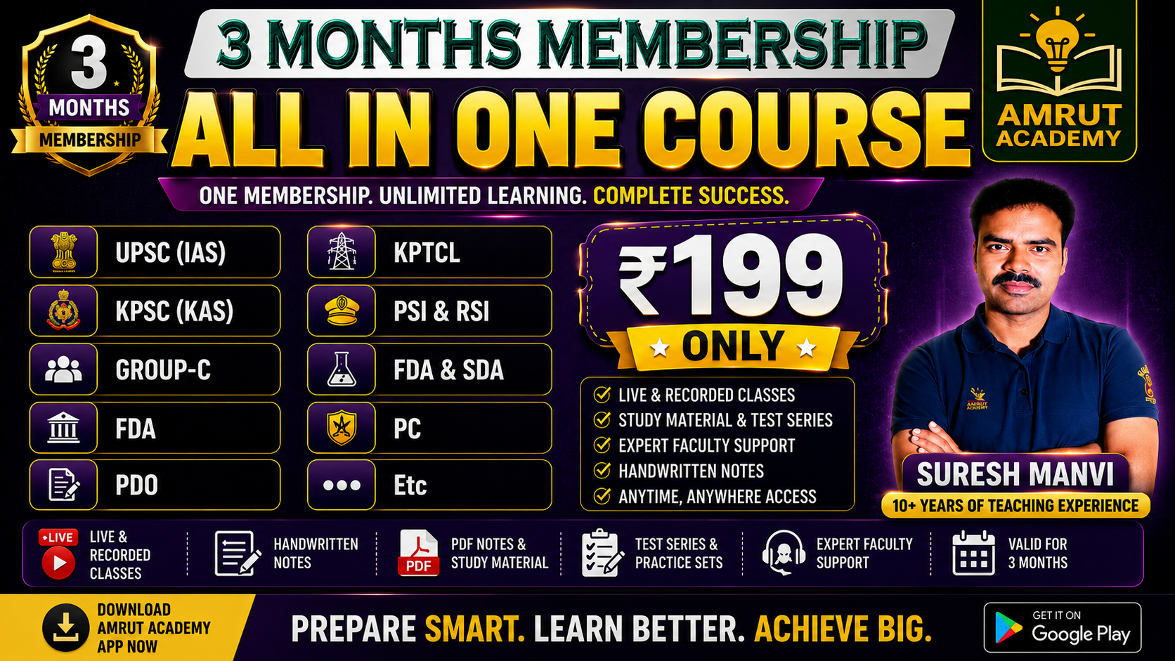 3 Months Membership 