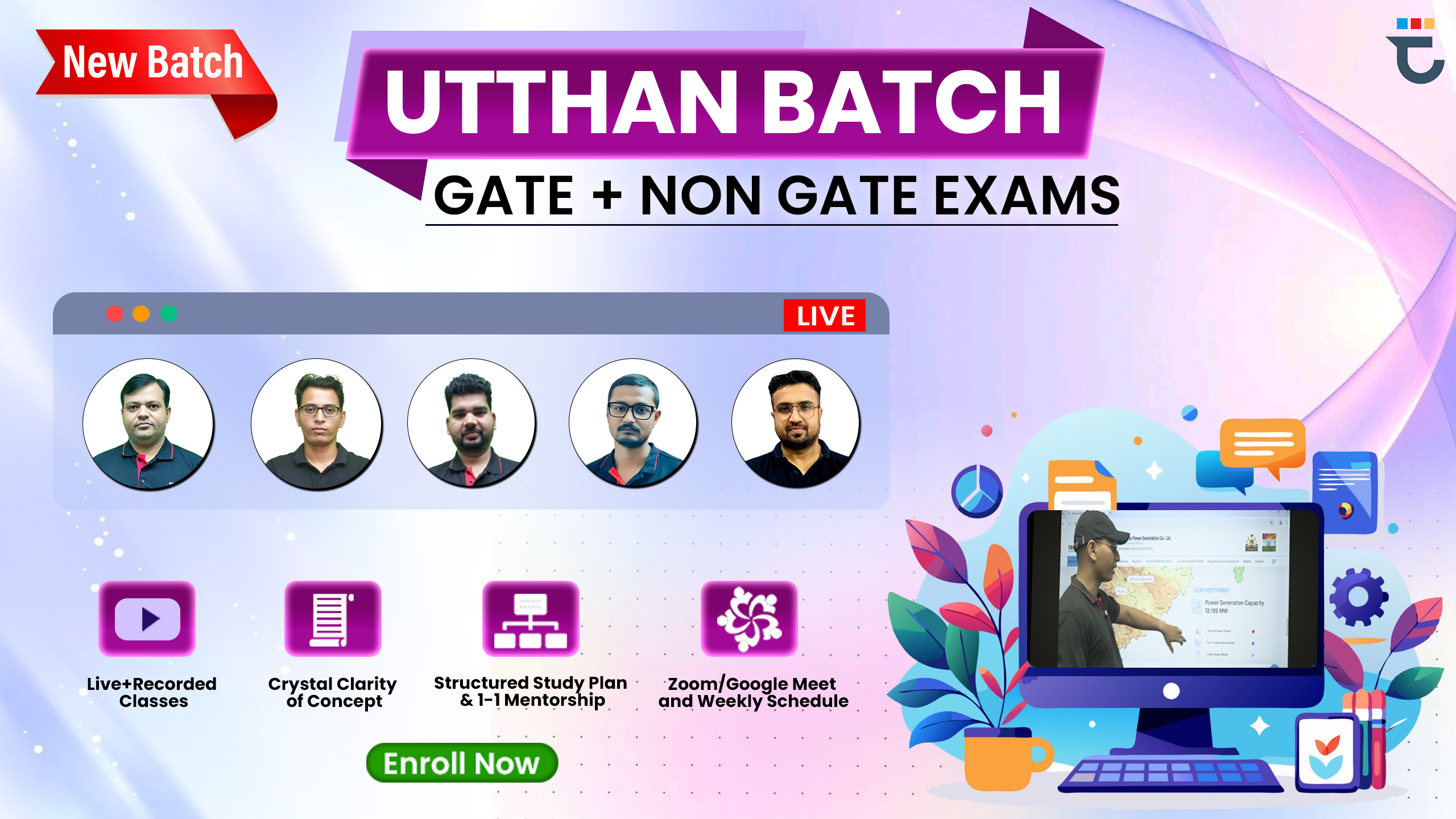 UTTHAN BATCH for GATE-2027/28 & Non-GATE Exams