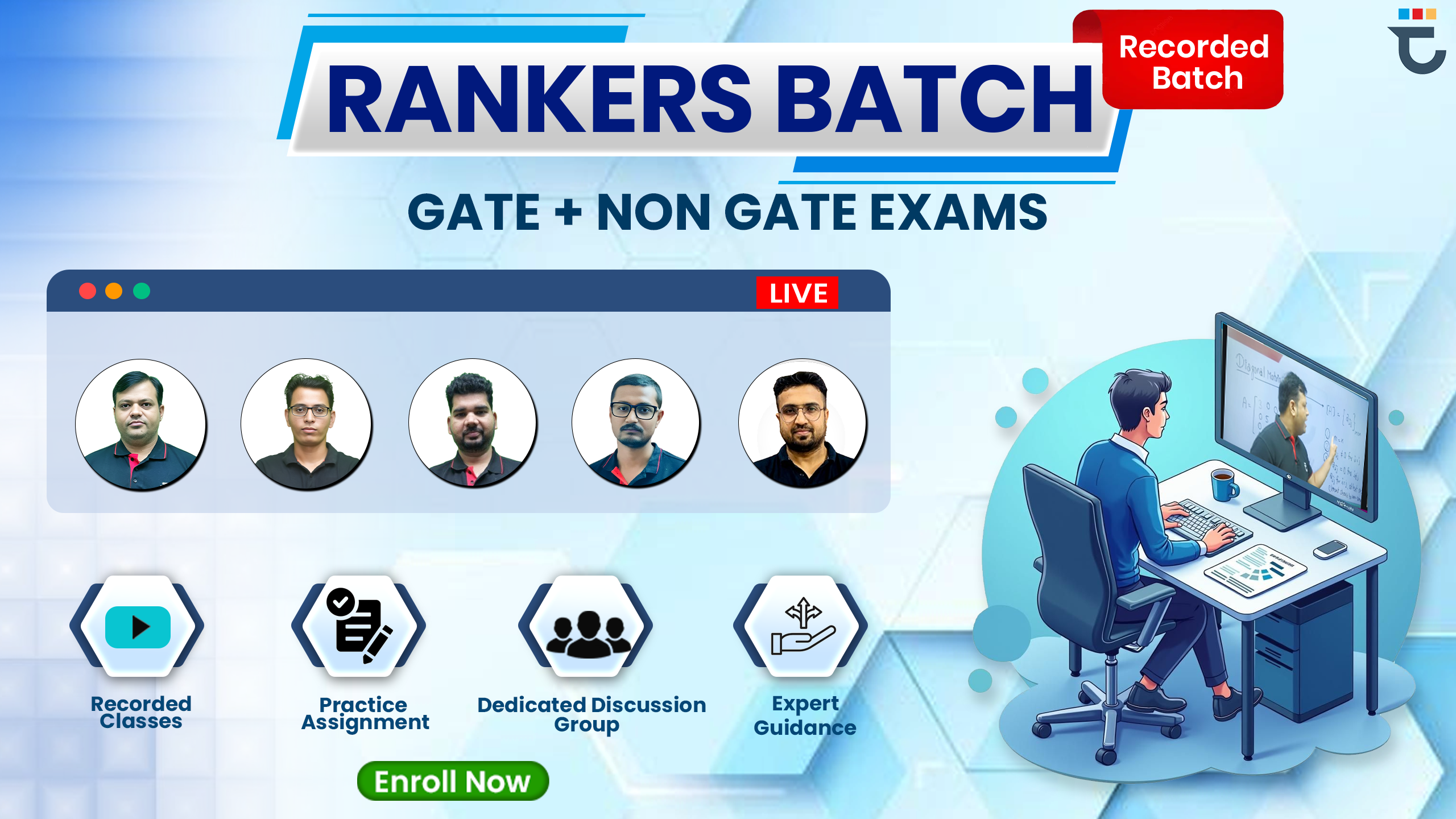 RANKERS BATCH for GATE-2027/28 & Non-GATE Exam