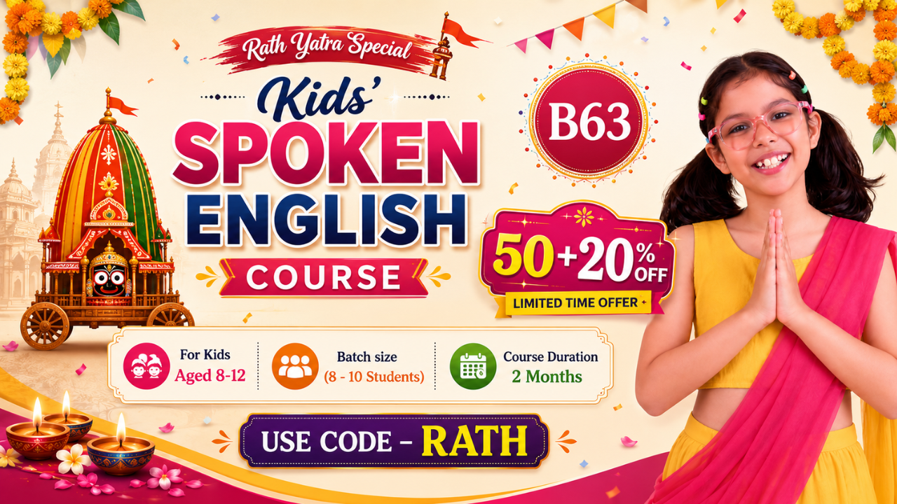 Kids English Pro ~ (B63 = 8-12 Year) 8:00 PM