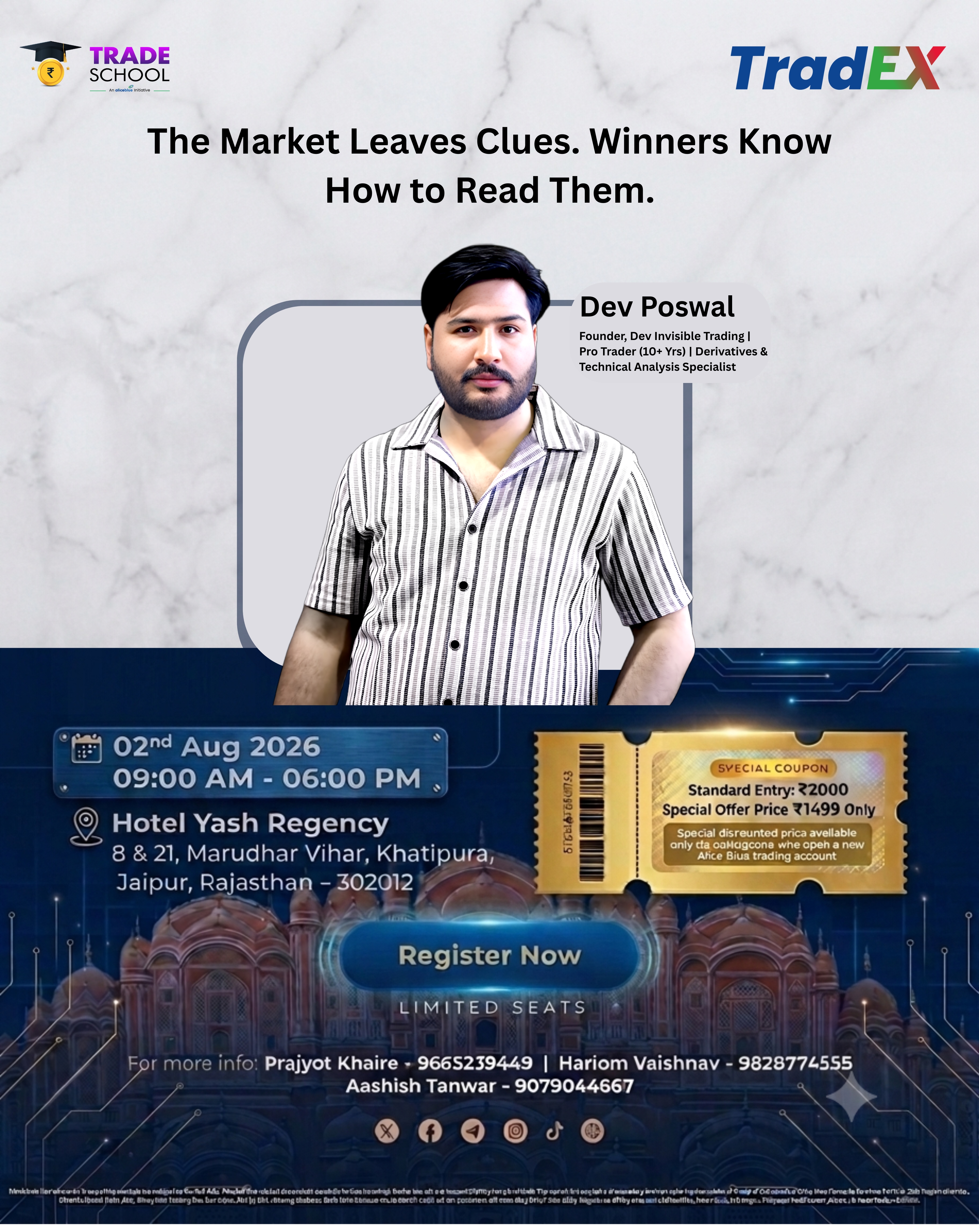 TradeX Jaipur Chapter – Dev Poswal