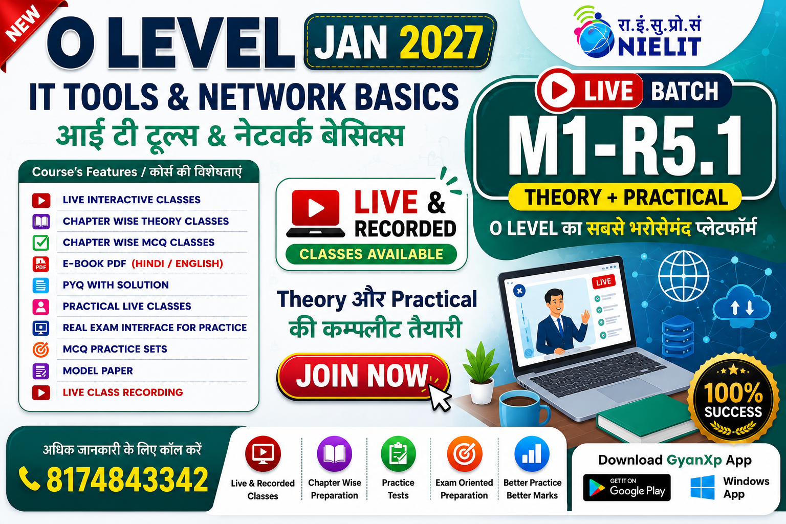 IT Tools & Network Basics (M1-R5.1) LIVE Batch JAN 2027