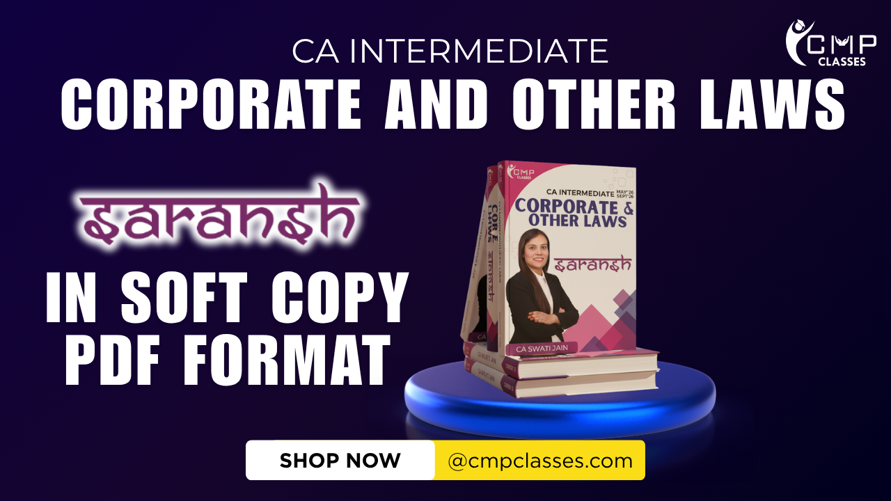 CA Inter SARANSH BOOK SOFT COPY