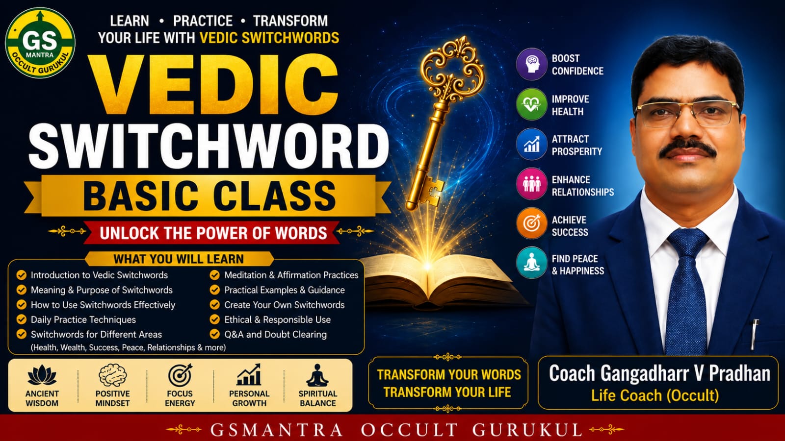 VEDIC SWITCH WORD BASIC