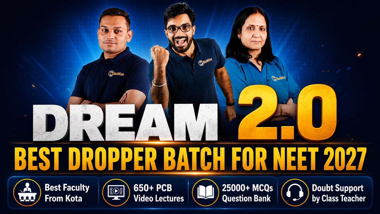 DREAM 2.O - Best Dropper Batch for NEET 2027 | Target 700+