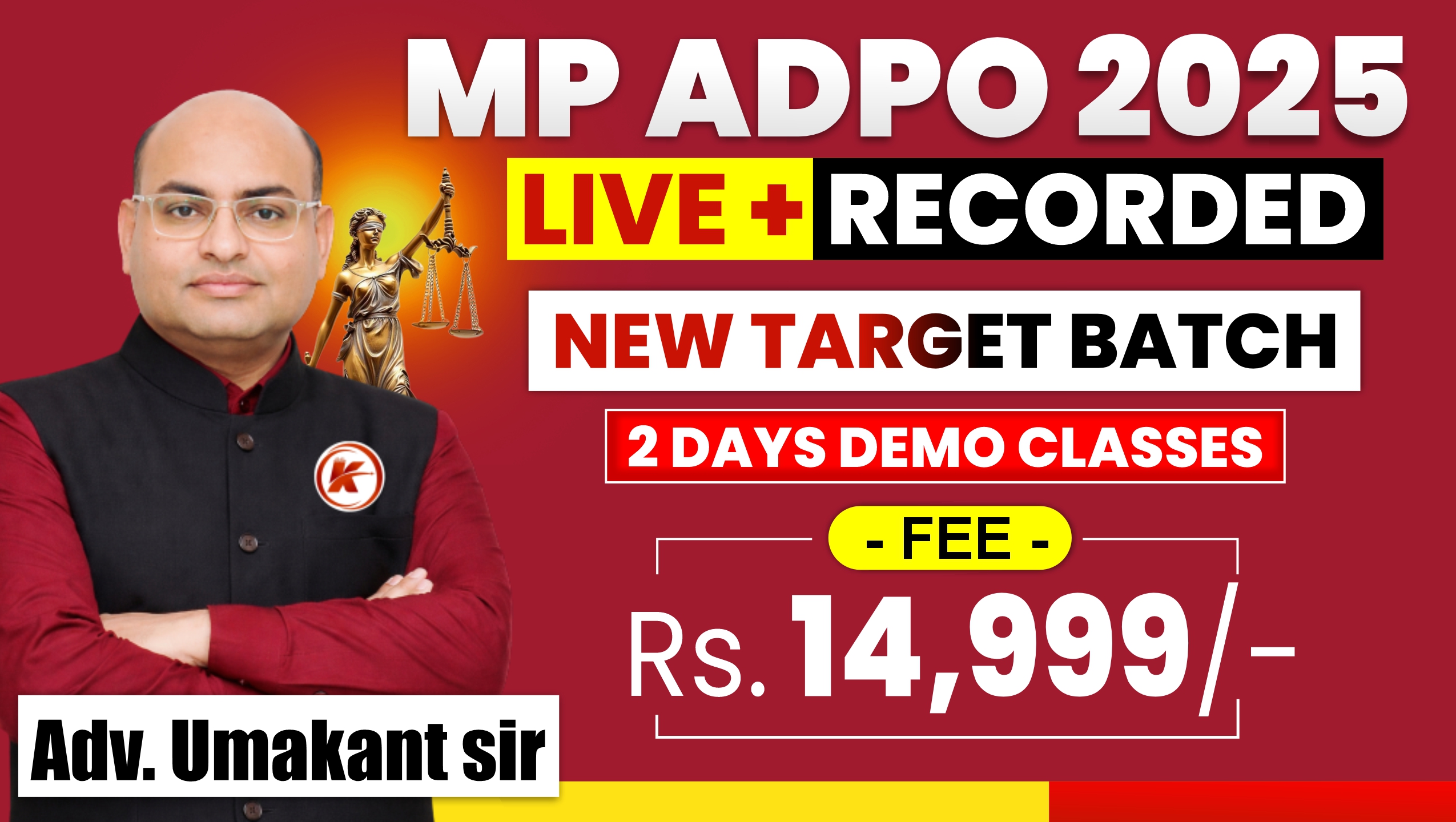 MPADPO-2025 LIVE+RECORDED -TARGET BATCH 