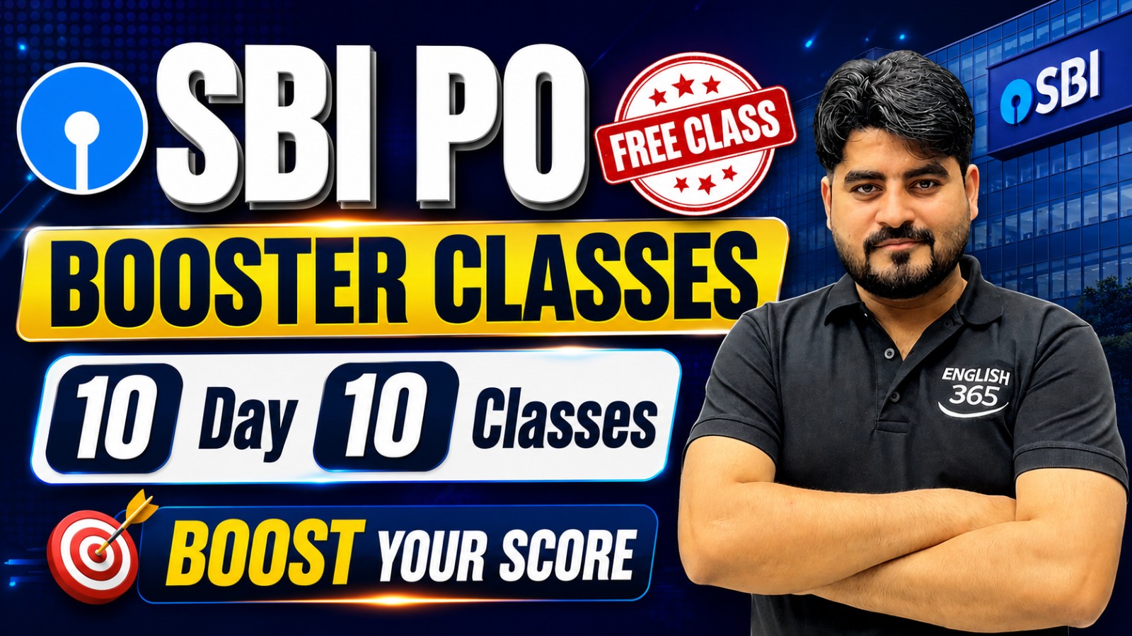SBI PO Booster Classes