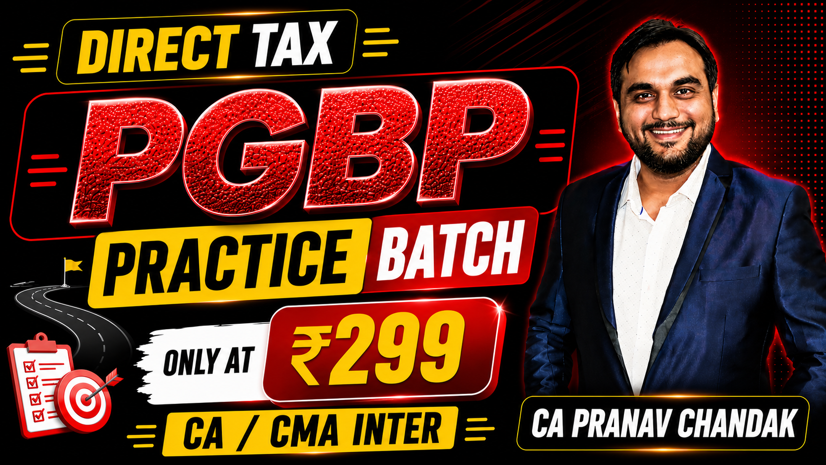 PGBP - Practice Batch for CMA Inter by CA Pranav Chandak
