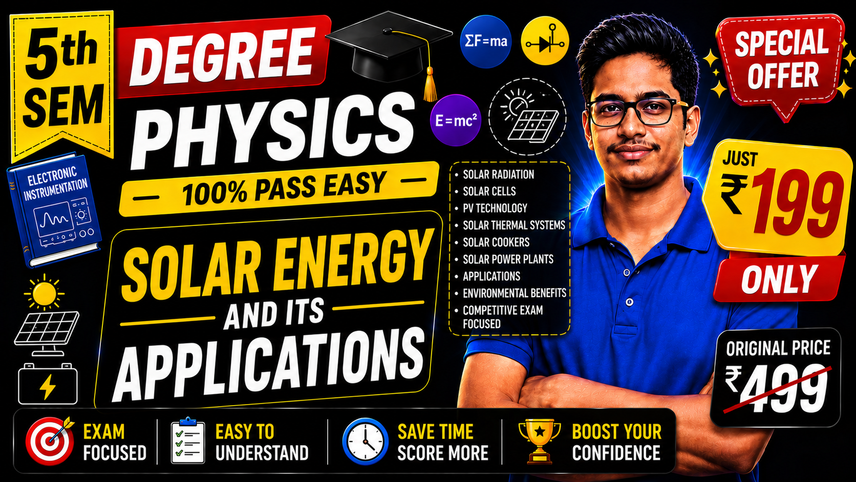 Solar Energy and It's Applications - 5th sem 
