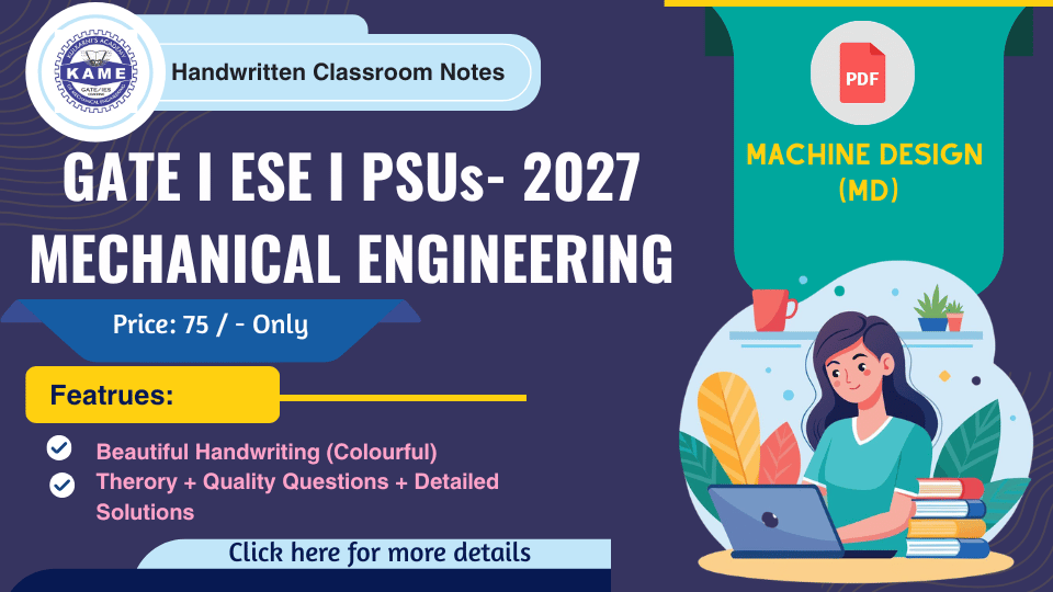 Machine Design Class Notes pdf