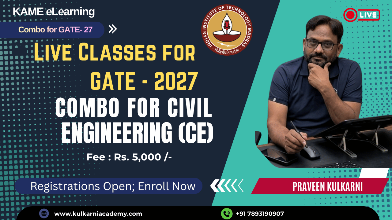 GATE 2027_Live Classes Combo for Civil Engineering