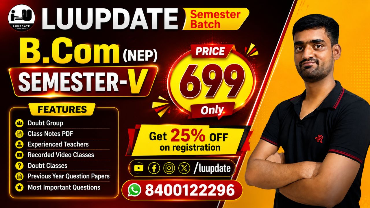 BCOM NEP SEM V 2026