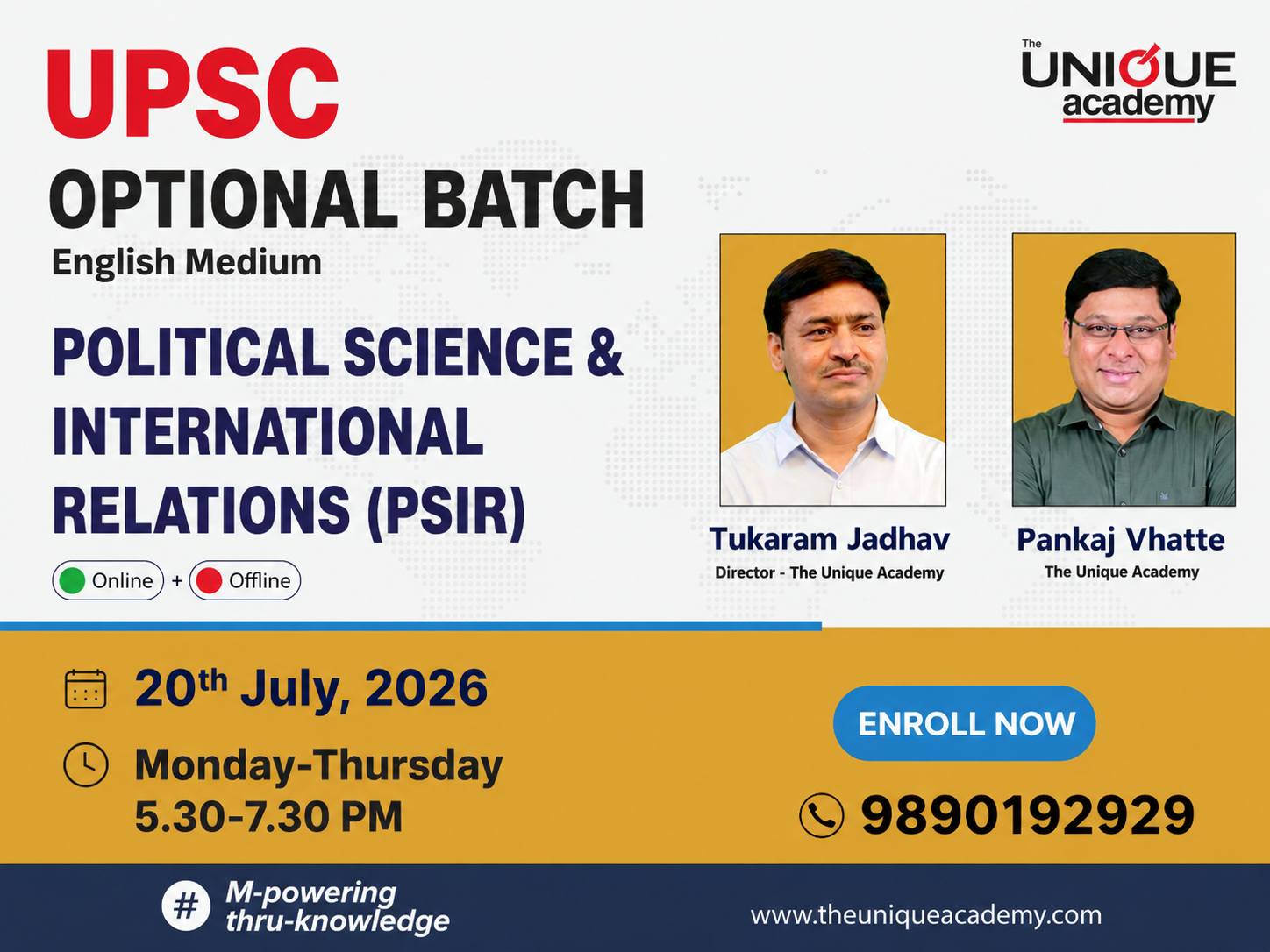 20th JULY 2026 POL. SCIENCE (ENGLISH) ONLINE