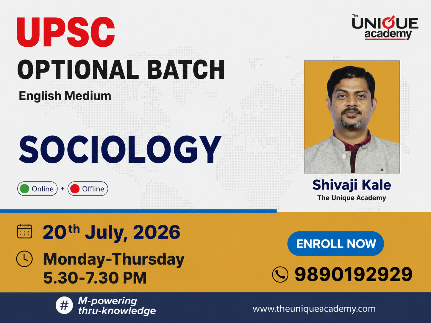 20th JULY 2026 SOCIOLOGY (ENGLISH) ONLINE