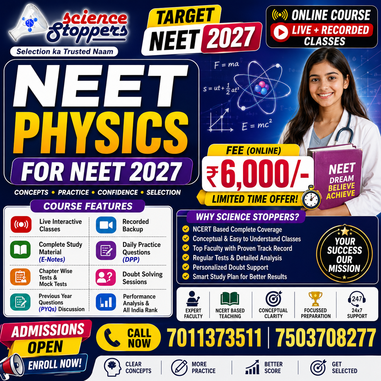 Physics ( NEET ) - 2027