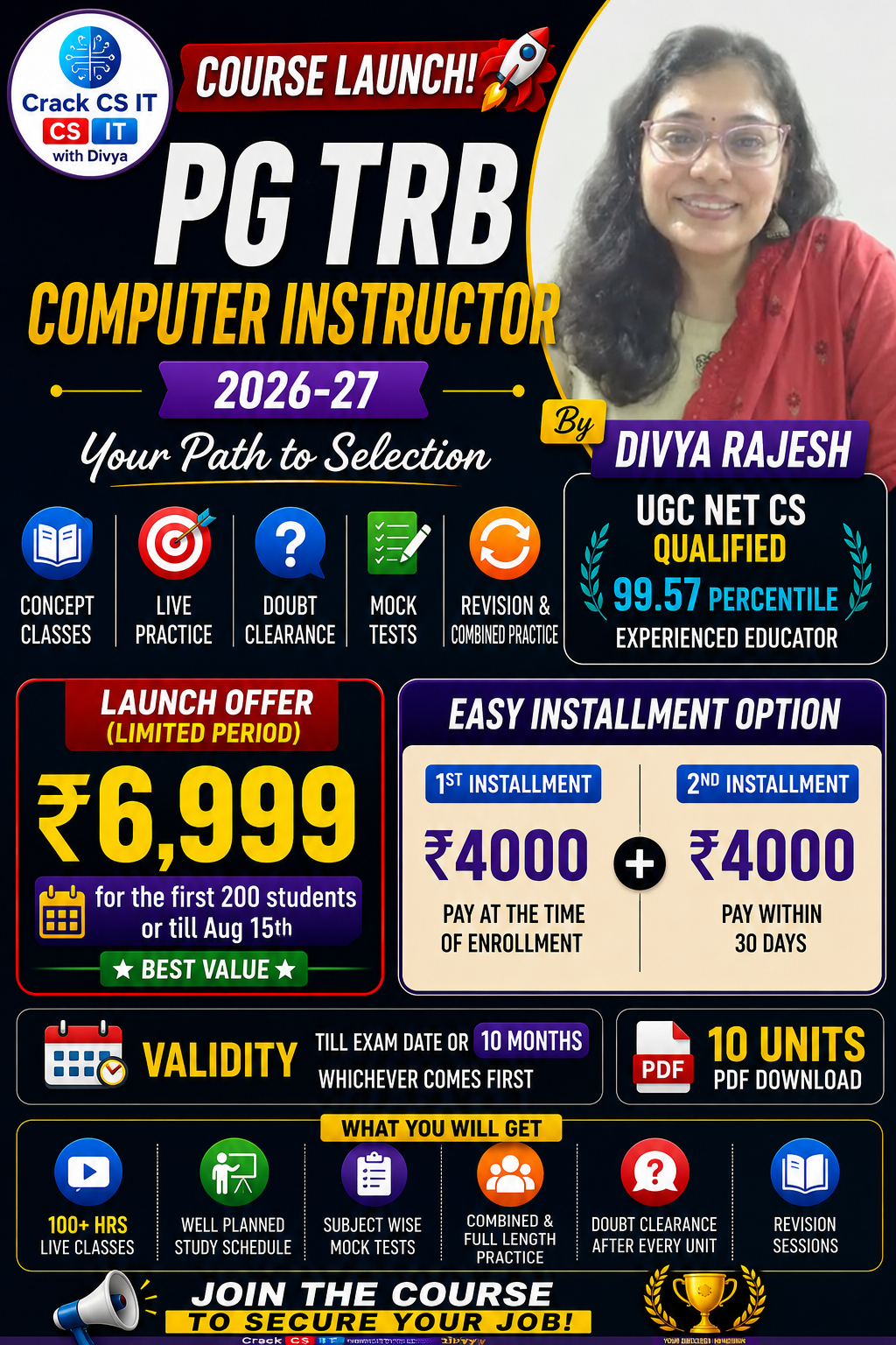 PG TRB COMPUTER INSTRUCTOR '2026–27'  