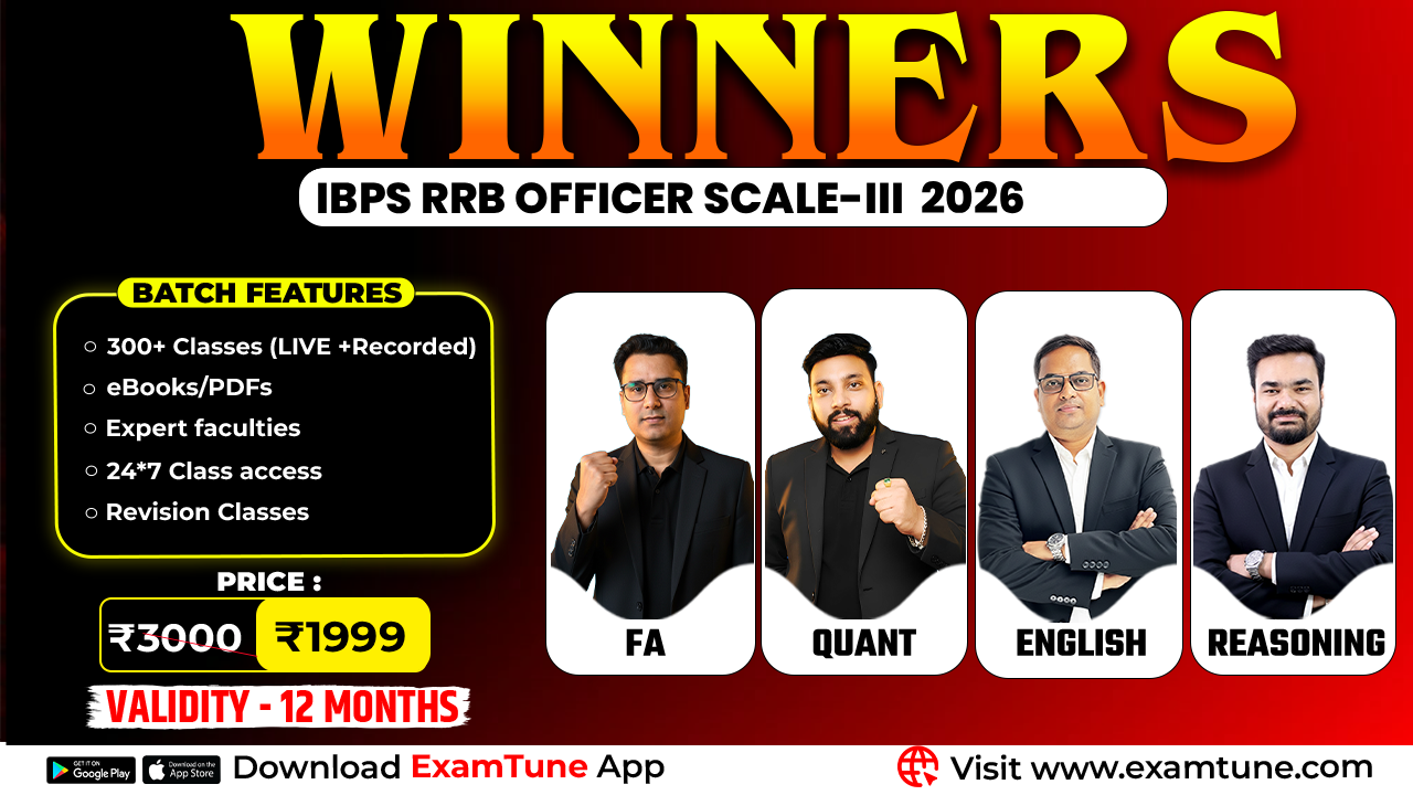 IBPS RRB Officer Scale-III 2026 Complete Video Course | Winners Batch