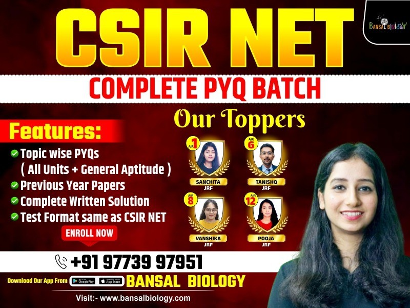 CSIR NET Complete PYQ Batch