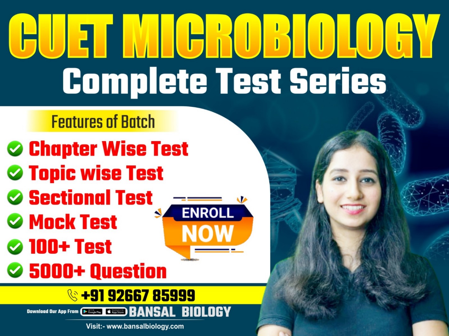 CUET PG Microbiology Complete Test Series