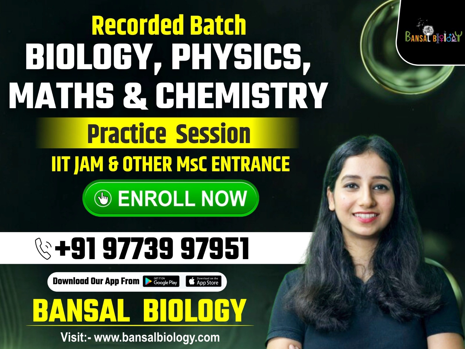 Practice Course for IIT-JAM and M.Sc. entrance exam.