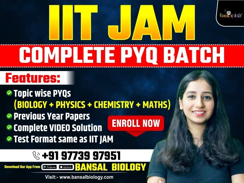 IIT-JAM PYQ (Topic-Wise) Batch