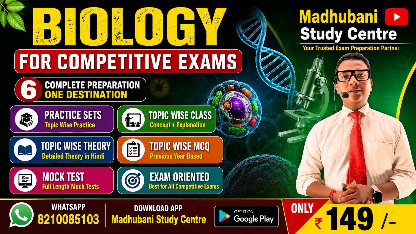 Biology class   for competitive exams