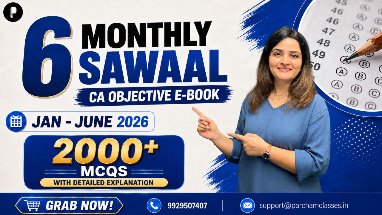 6 Monthly Sawaal CA Objective eBook – January to June 2026