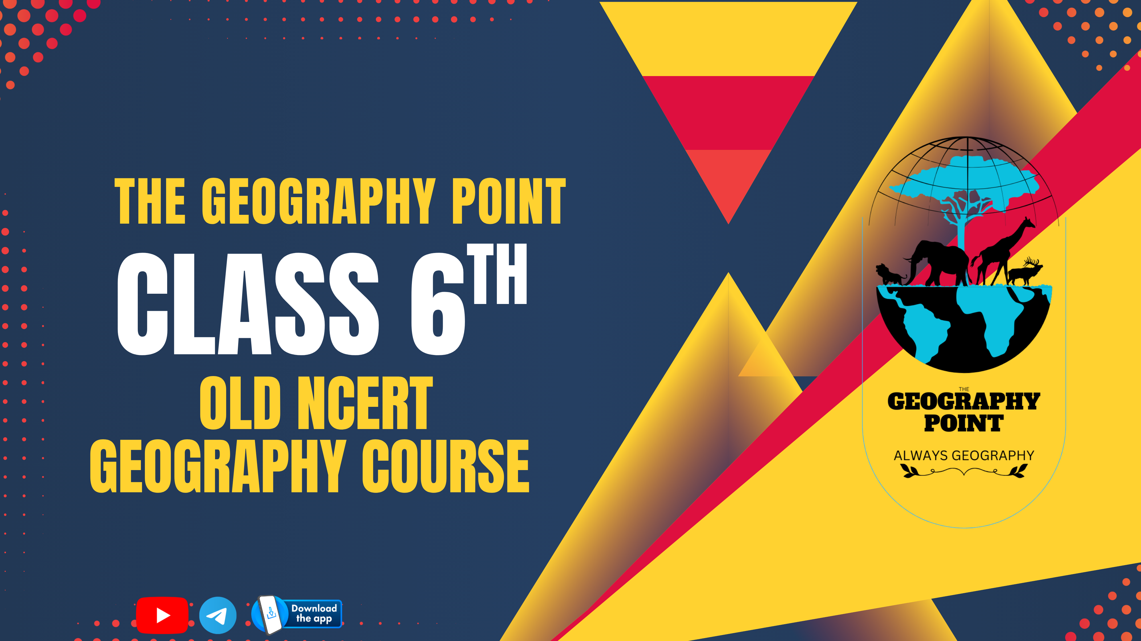 CLASS 6TH OLD NCERT GEOGRAPHY