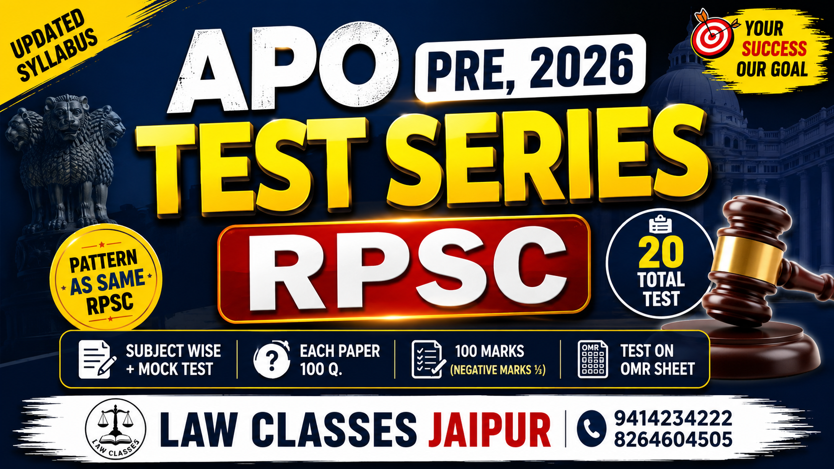 APO PRE , 2026 TEST SERIES