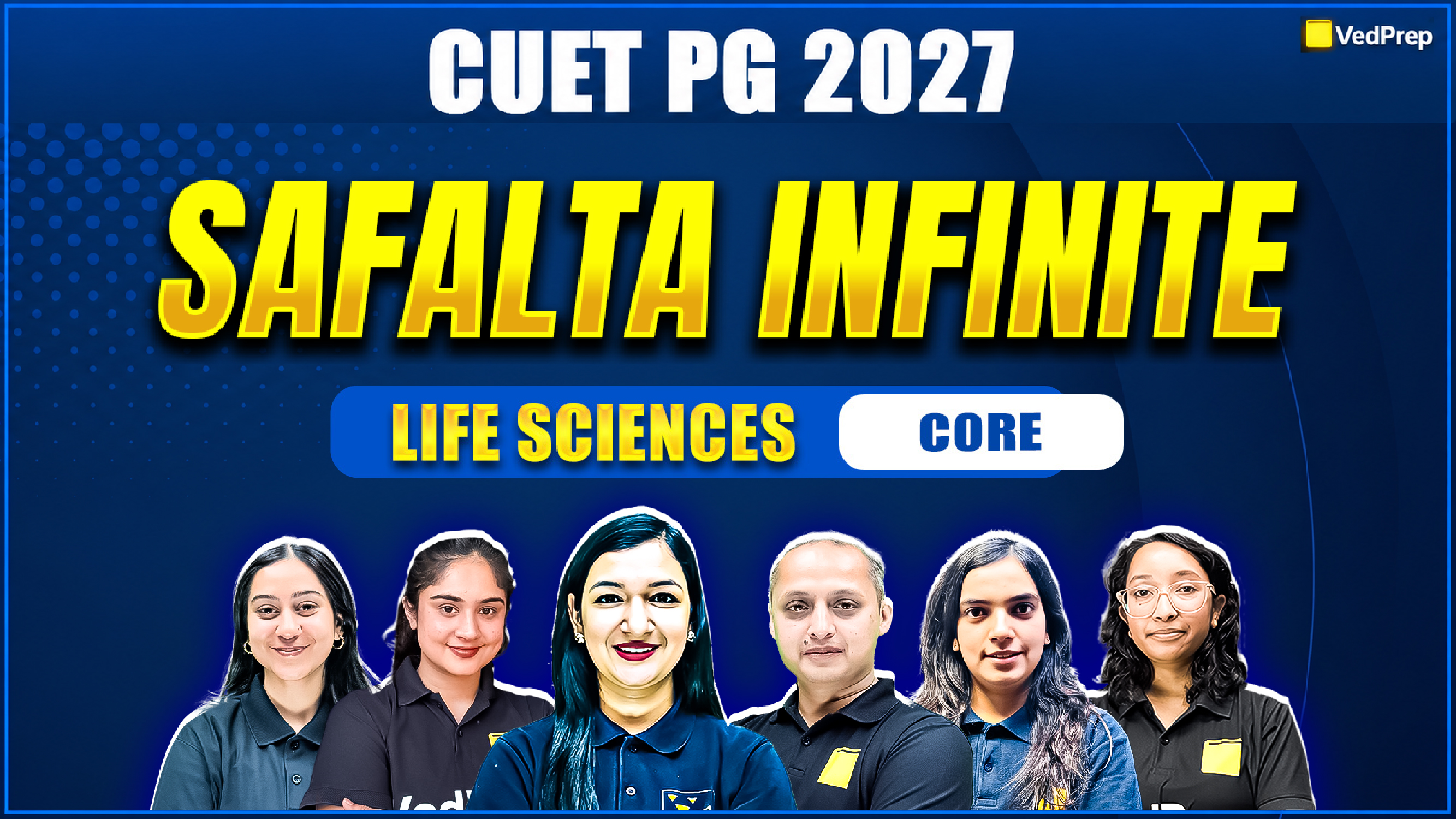 Safalta Infinite Core CUET PG Life Sciences 2027: Online Learning Course