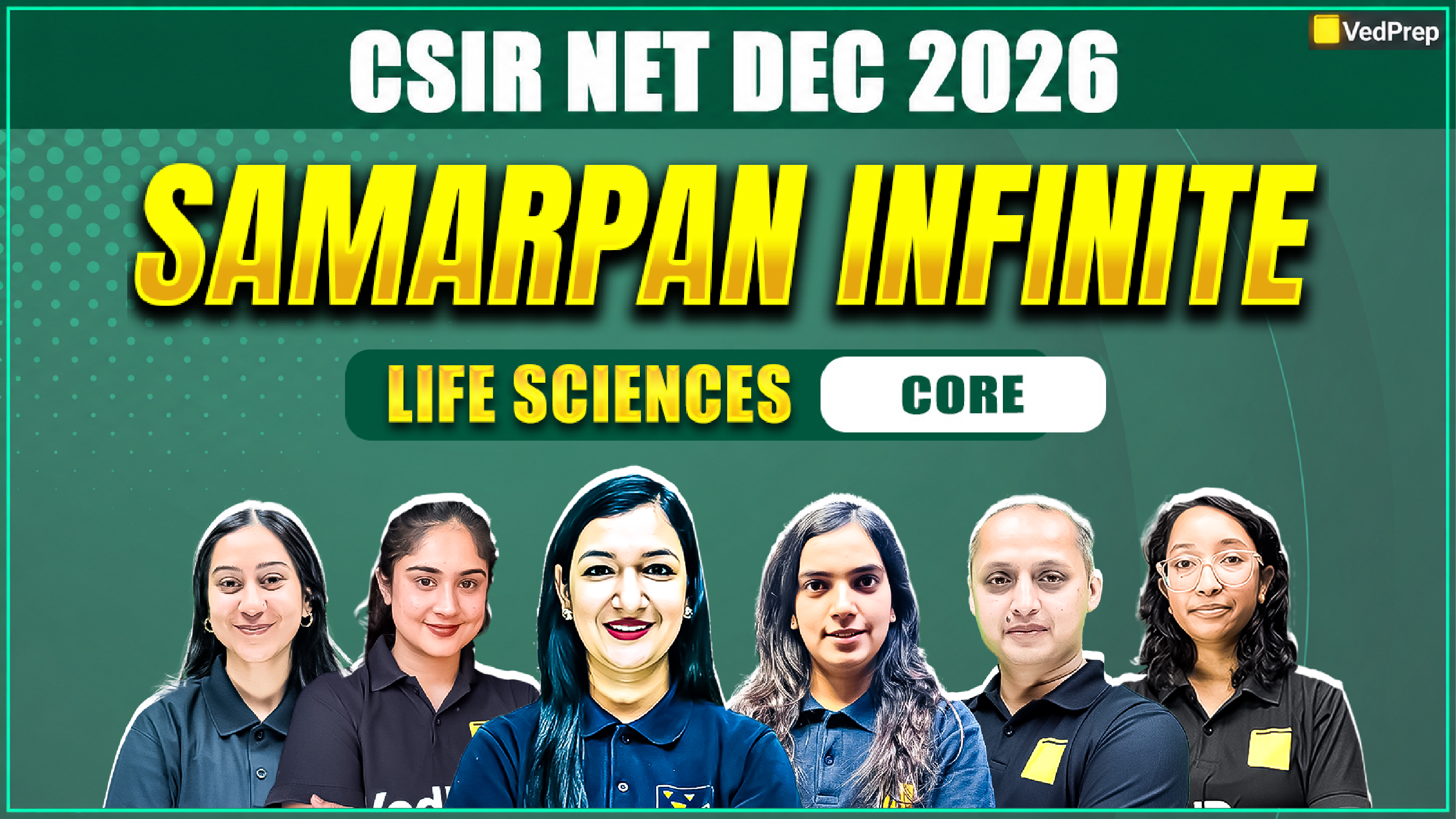 Samarpan Infinite Core CSIR NET Life Sciences Dec 2026: Online Learning Course