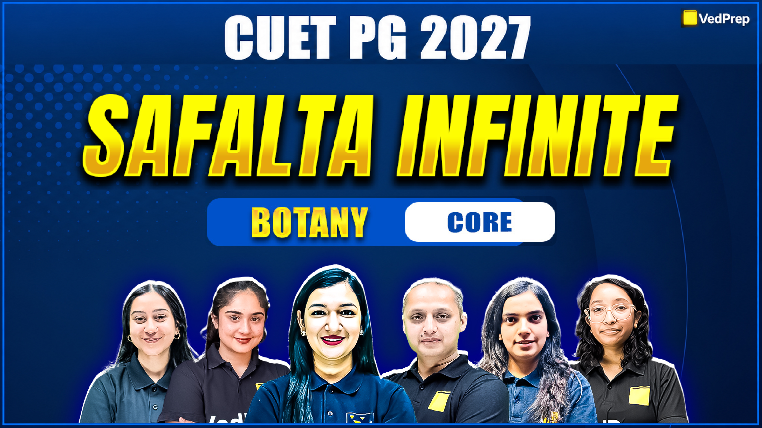 Safalta Infinite Core CUET PG Botany 2027: Online Learning Course