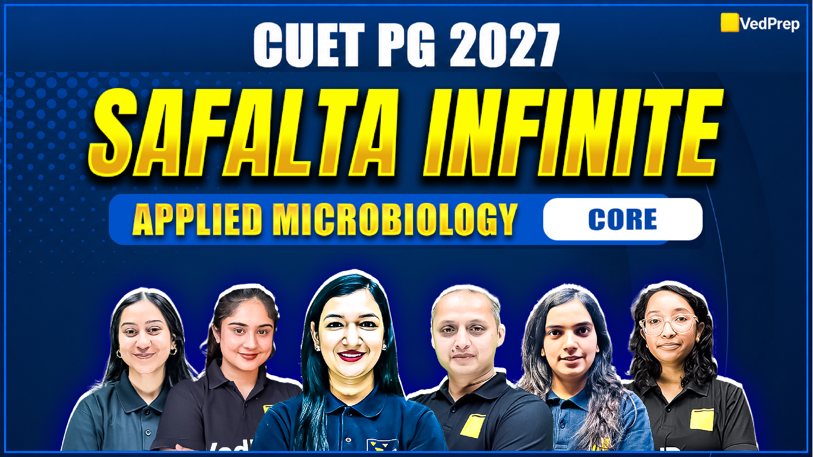 Safalta Infinite Core CUET PG Applied Microbiology 2027: Online Learning Course