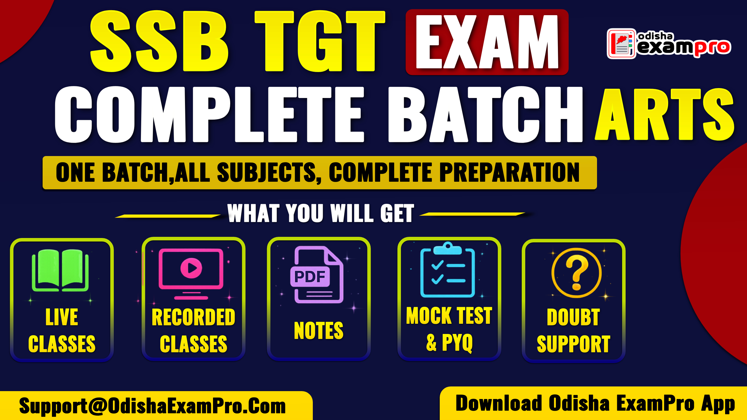 SSB TGT (ARTS) COMPLETE COURSE